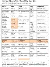 Calendar Revised 20 Feb 2014